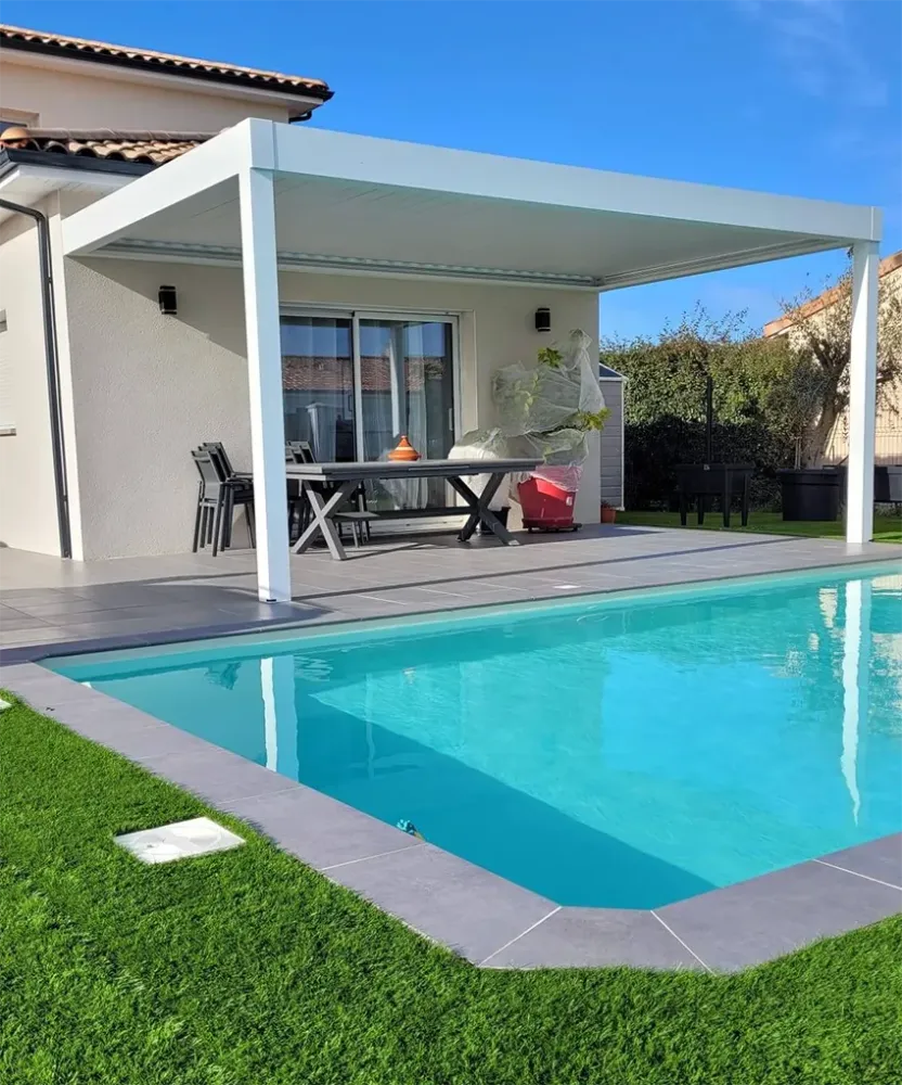 pergola piscine