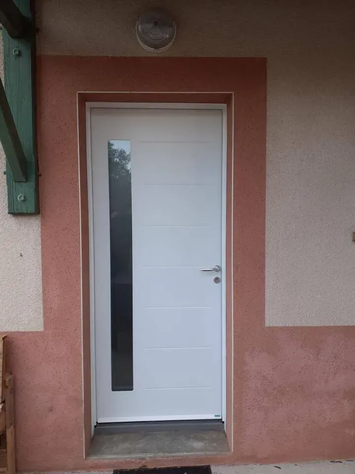 porte blanche