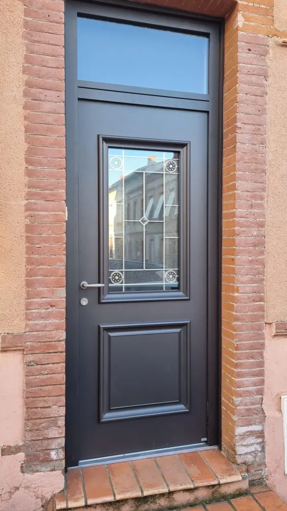 porte noir