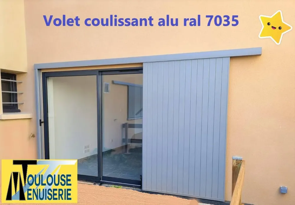 volets coulissant